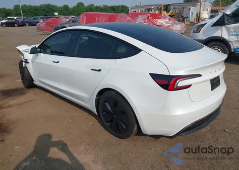 2025 Tesla Model 3 Long Range All-Wheel Drive из США, поврежденный, VIN 5YJ3E1EB5SF894032